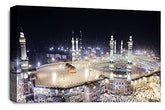 LR Islamic Hajj Mecca Wall Art Haram Kaaba Framed Canvas Picture Ready to Hang