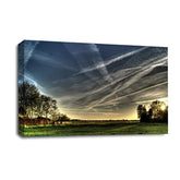 LR Landscape Lake Wall Art Picture – Mountain Framed Canvas Print | Ready to Hang | Modern Wall Art for Living Room, Bedroom & Office