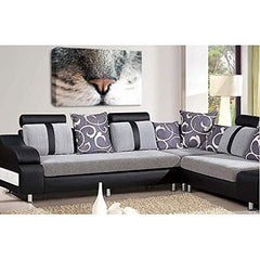 LR Kitten Pussy Cat Wall Art Picture Cute Animal Nose Framed Canvas Panel Print Ready to Hang