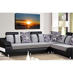 LR Australia Sydney Wall Art Picture City Opera House Bridge Landscape Framed Canvas Print Ready to Hang