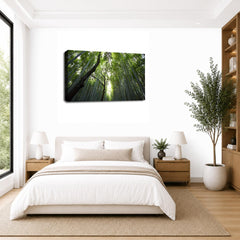 LR Forest Wall Art Picture – Landscape Framed Canvas Print | Ready to Hang | Modern Wall Art for Living Room, Bedroom & Office