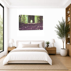 LR Landscape Forest Trees Wall Art Picture Framed Canvas Print | Ready to Hang | Modern Wall Art for Living Room, Bedroom & Office
