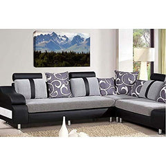 LR Landscape Wall Art Print Mountain Forest Framed Canvas Panel Picture Ready to Hang