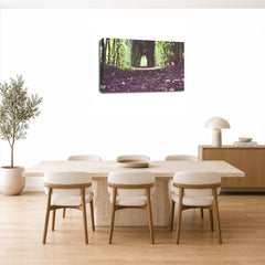 LR Landscape Forest Trees Wall Art Picture Framed Canvas Print | Ready to Hang | Modern Wall Art for Living Room, Bedroom & Office