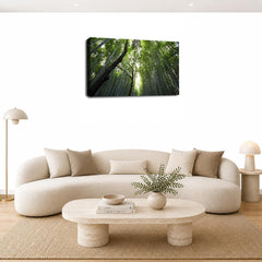 LR Forest Wall Art Picture – Landscape Framed Canvas Print | Ready to Hang | Modern Wall Art for Living Room, Bedroom & Office