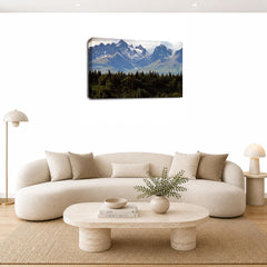 LR Landscape Wall Art Picture Framed Canvas Print | Ready to Hang | Modern Wall Art for Living Room, Bedroom & Office