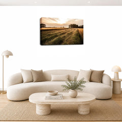 LR Landscape Lake Wall Art Picture – Mountain Framed Canvas Print | Ready to Hang | Modern Wall Art for Living Room, Bedroom & Office