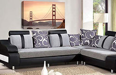 LR San Francisco Wall Art Print Golden Gate USA America Framed Canvas Picture Ready to Hang